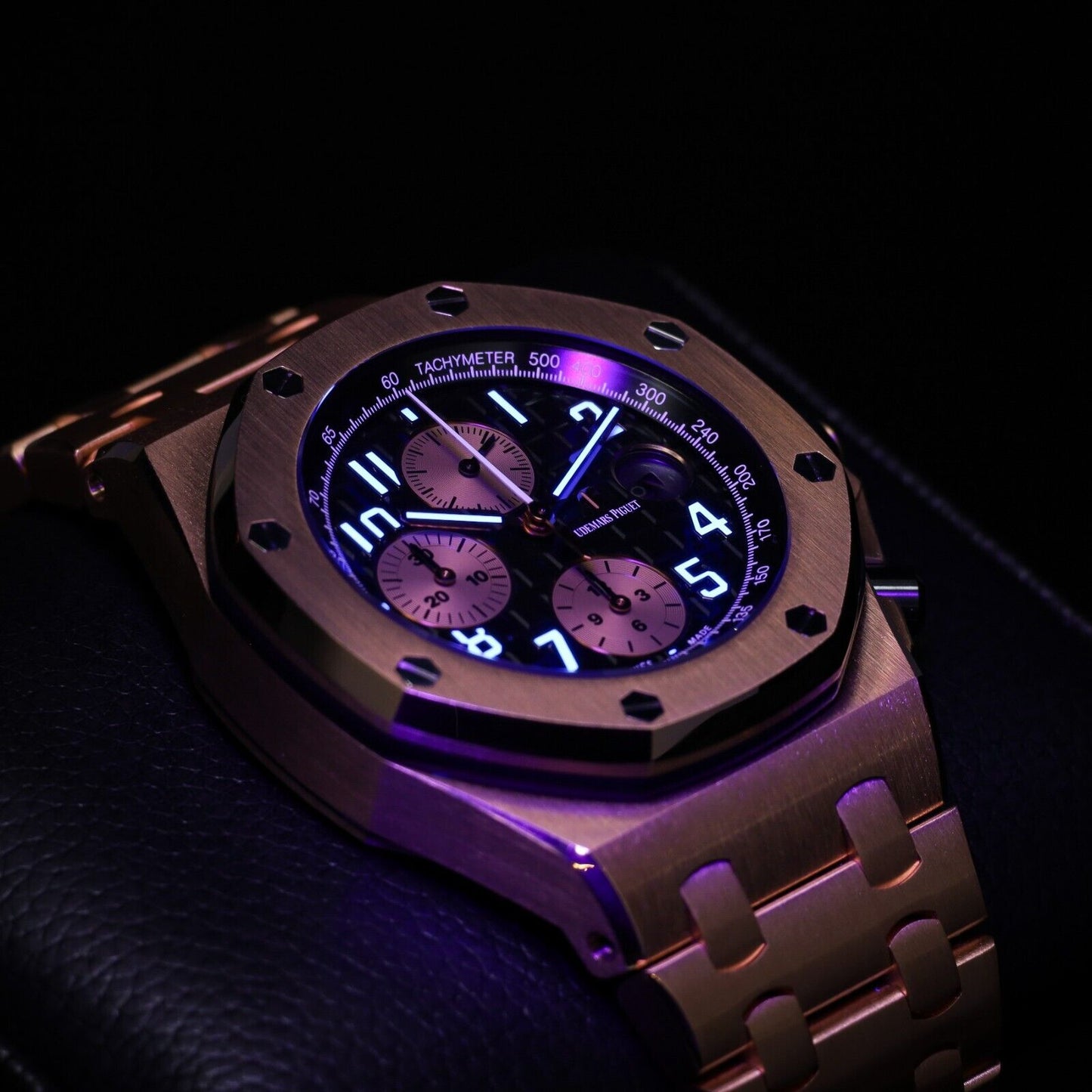 Audemars Piguet Royal Oak Offshore Rose Gold Black Dial -26470OR.OO.1000OR.0