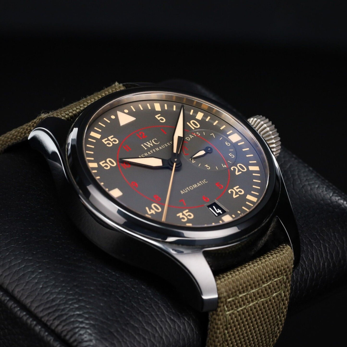 IWC Big Pilot Ceramic Grey Brown Dial -IW501902