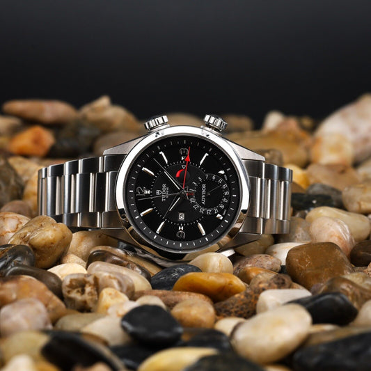 Tudor Heritage Advisor Steel Black Dial 42mm-79620TN