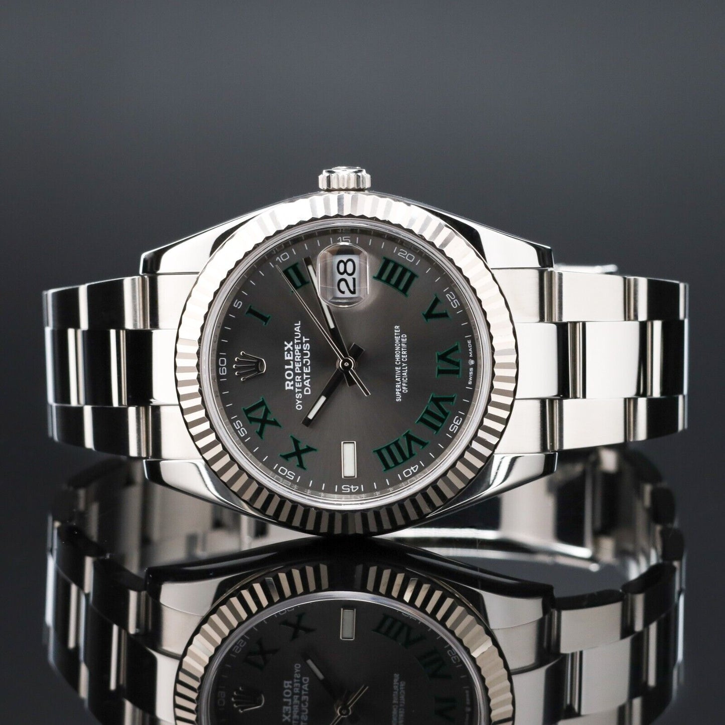 Rolex Datejust Silver Oyster Bracelet-126334