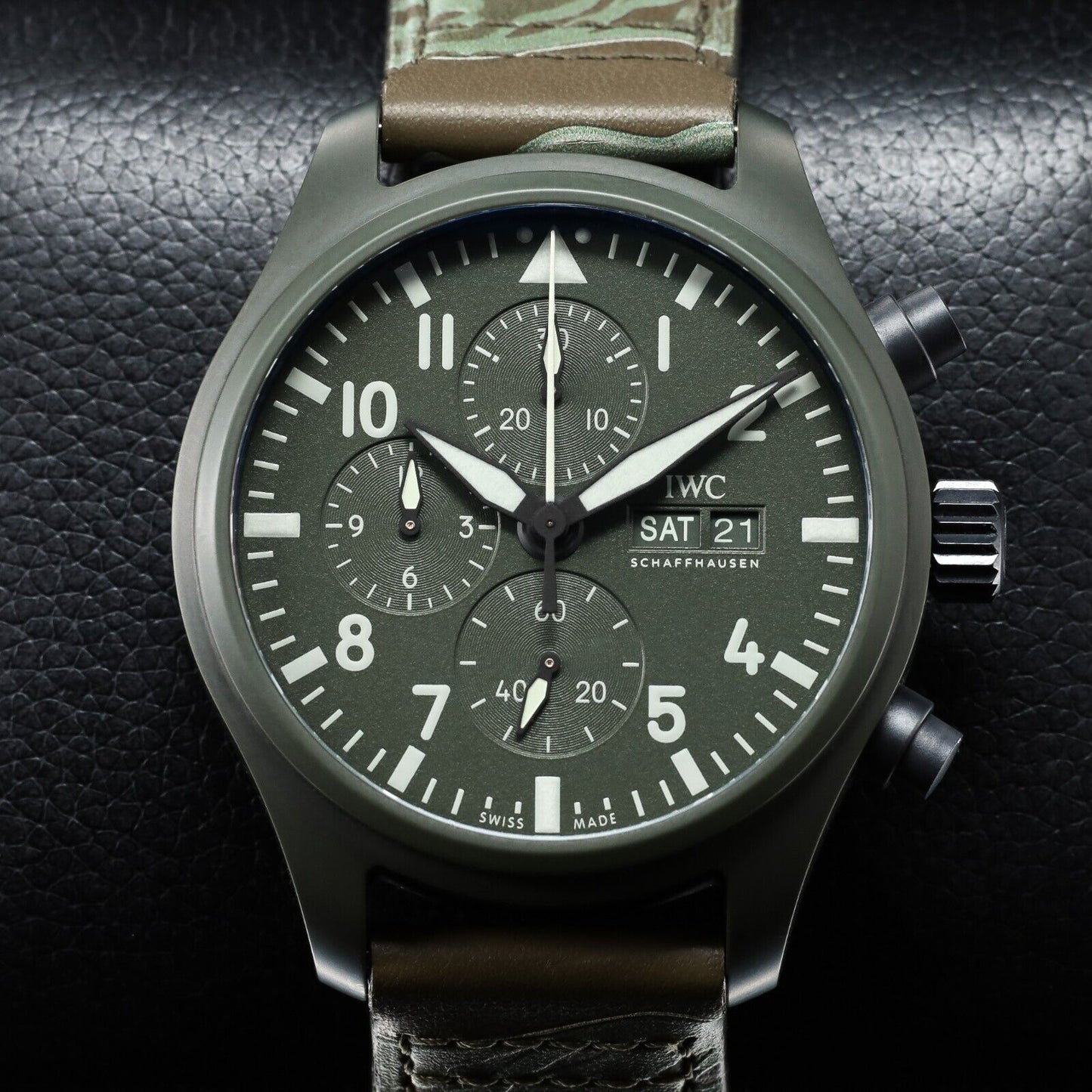 IWC Pilot's Watch Green Men's Watch - IW389106