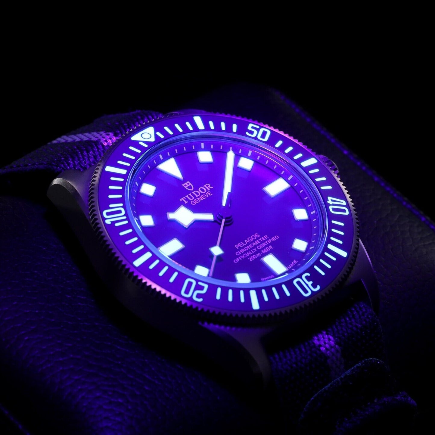 Tudor Pelagos FXD 42mm Titanium Blue Men's Watch-M25707B/23-0001