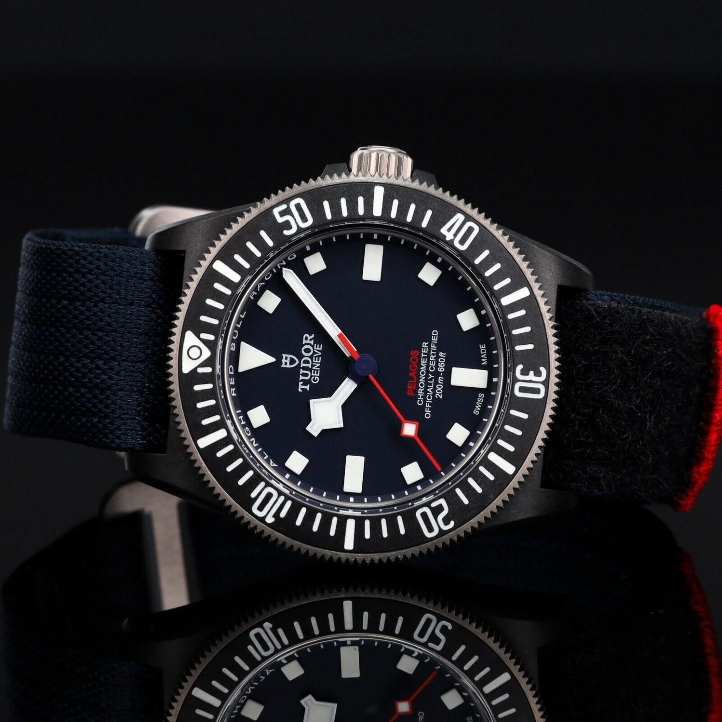 Tudor Pelagos Red Bull Racing Edition Titanium with Blue Dial 25707KN-0001