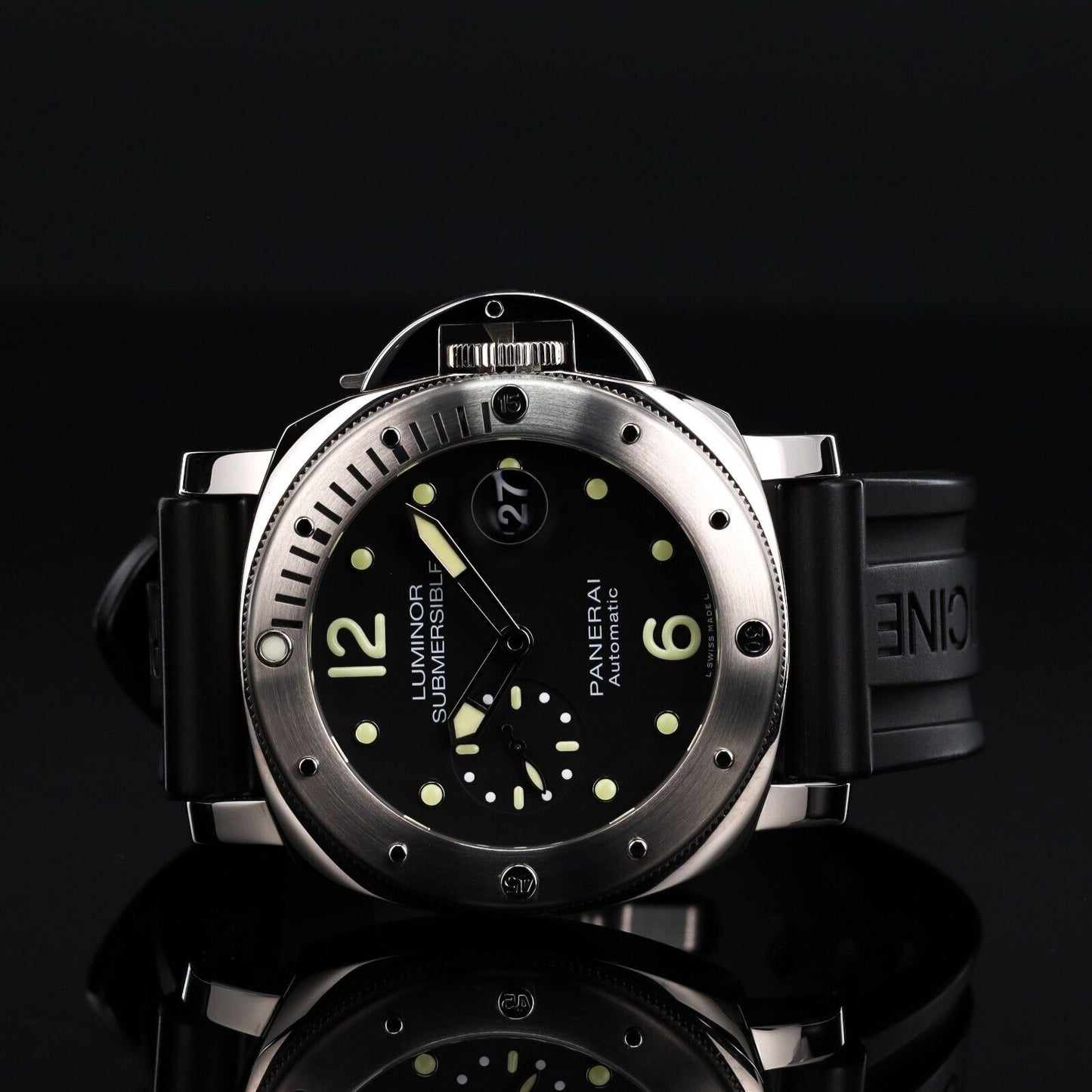 Panerai Luminor Submersible 44mm Men's Black Watch - PAM01024