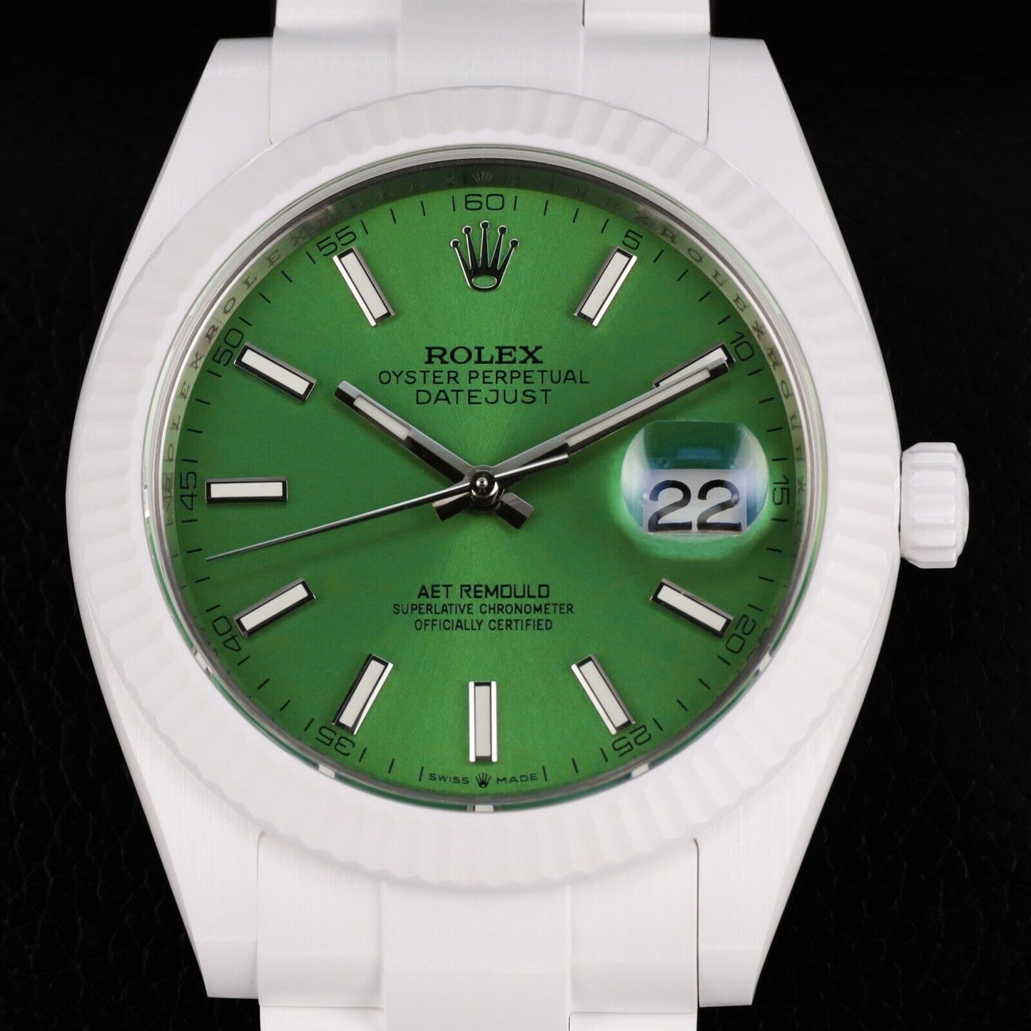 AET Remould Rolex Green Dial Brunswick Limited Edition