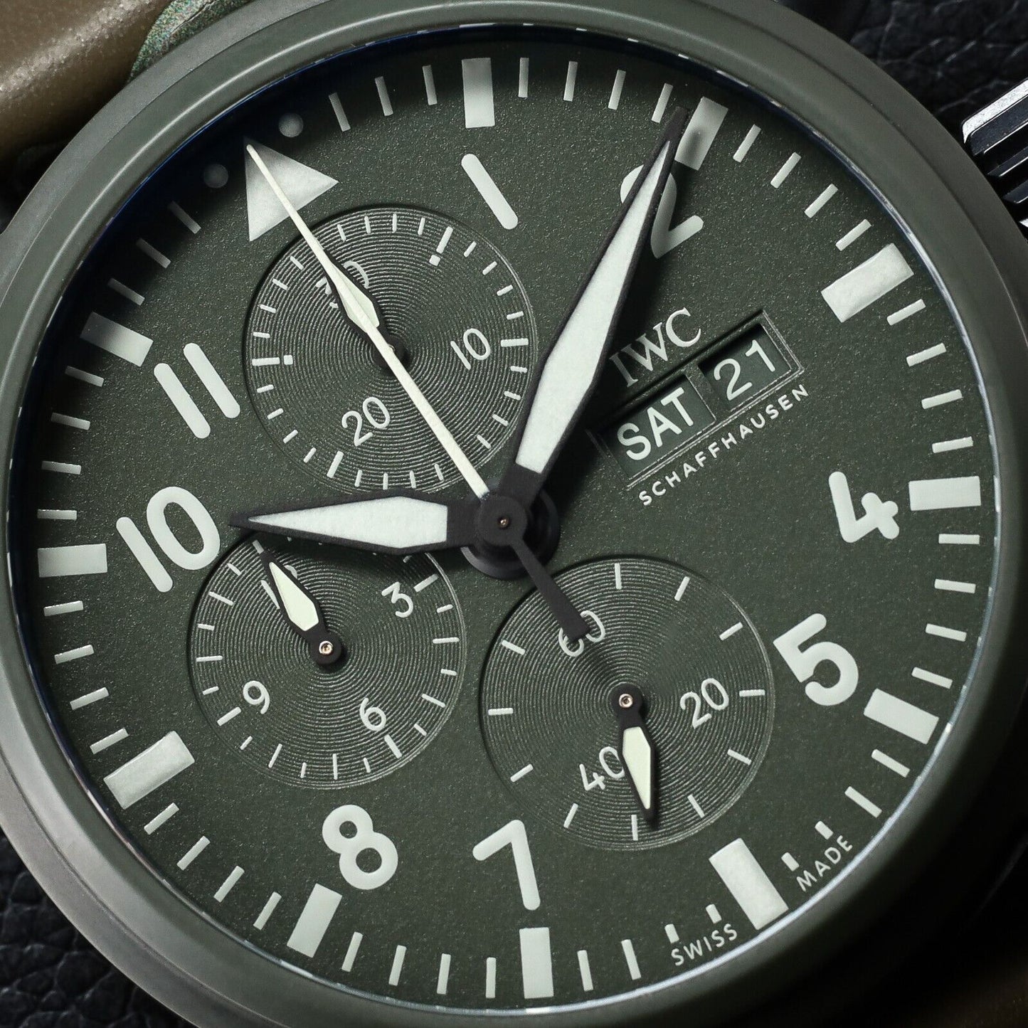 IWC Pilot's Watch Green Men's Watch - IW389106