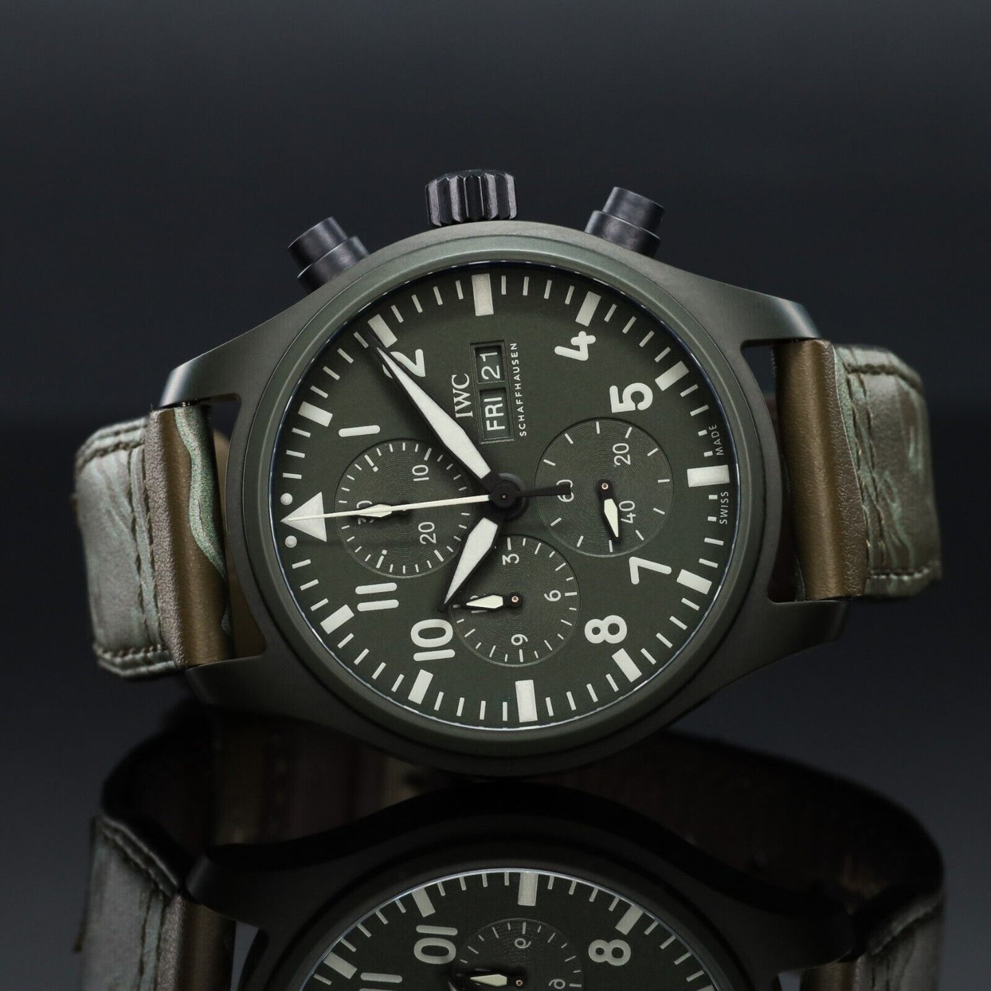 IWC Pilot's Watch Green Men's Watch - IW389106