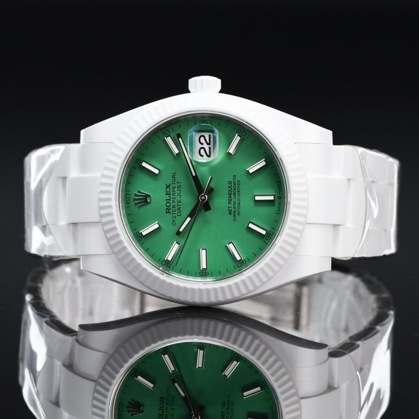 AET Remould Rolex Green Dial Brunswick Limited Edition