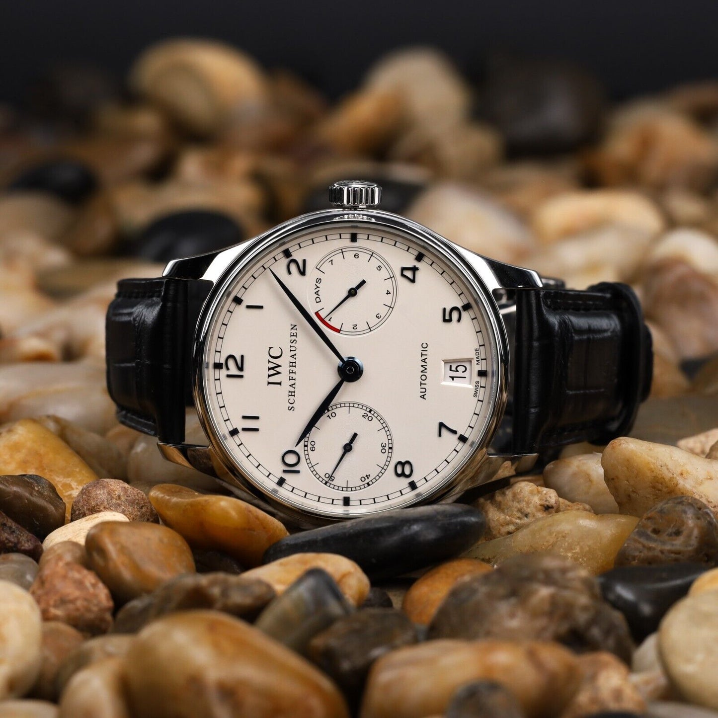 IWC Portugieser Silver Men's Watch - IW500107