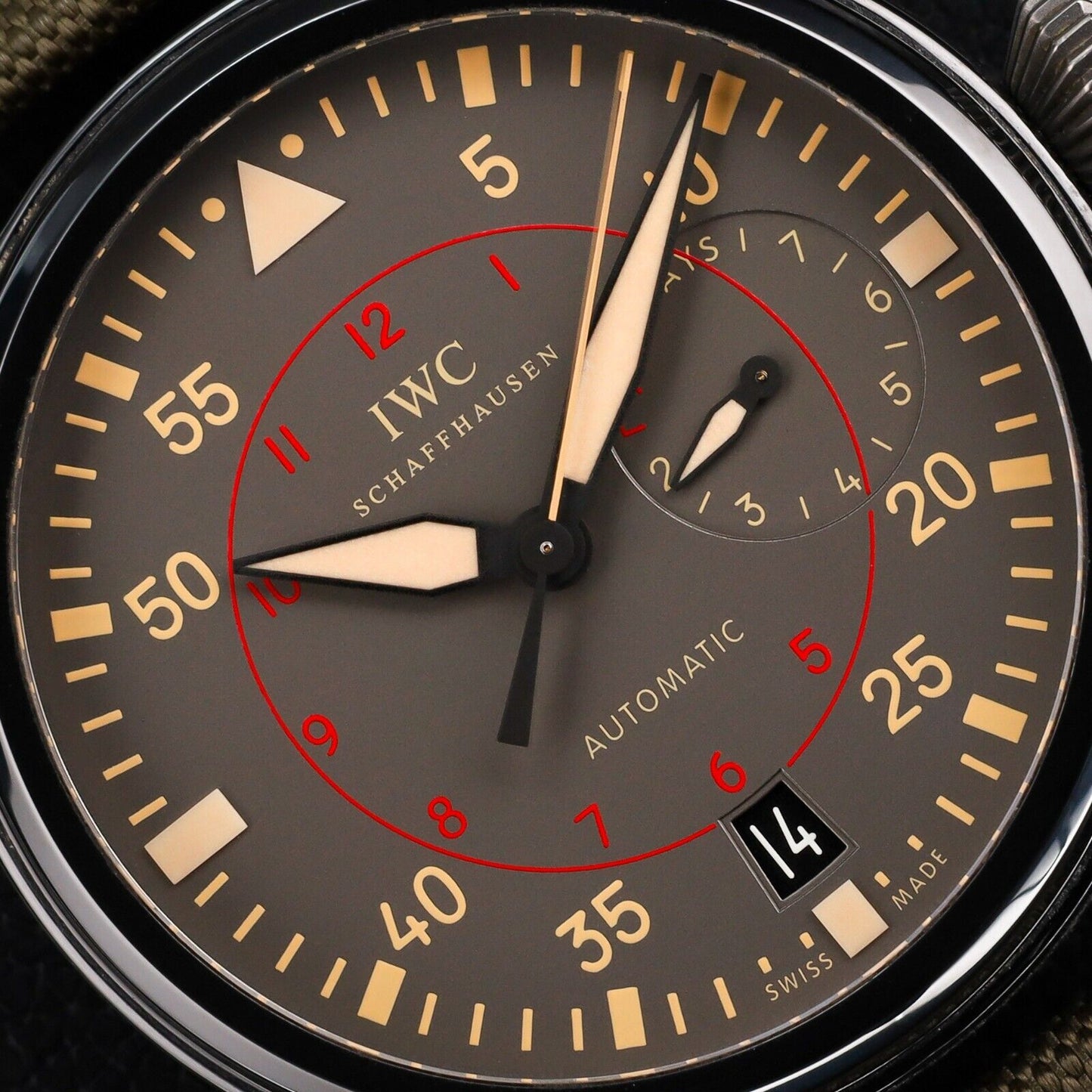 IWC Big Pilot Ceramic Grey Brown Dial -IW501902