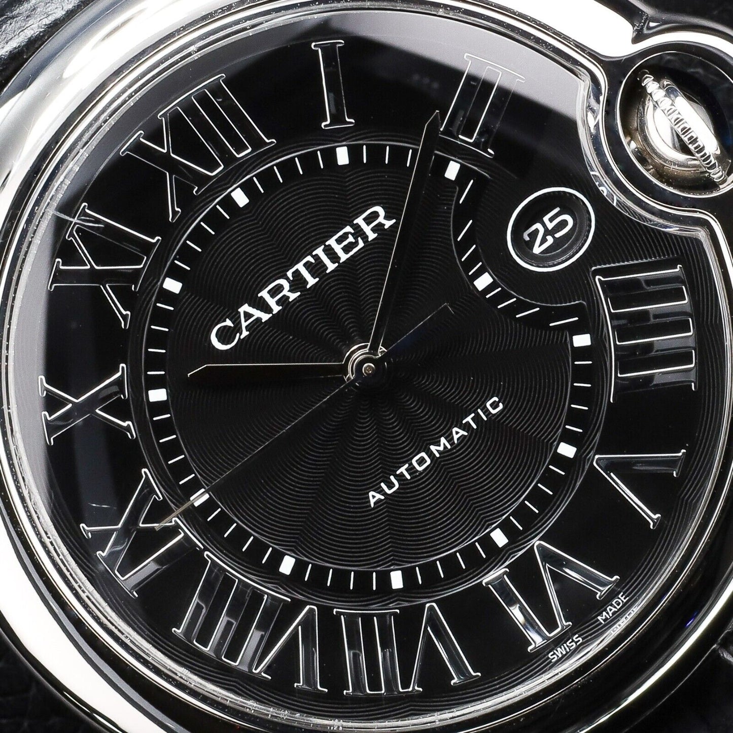 Cartier Ballon Bleu Black Dial-WSBB0003