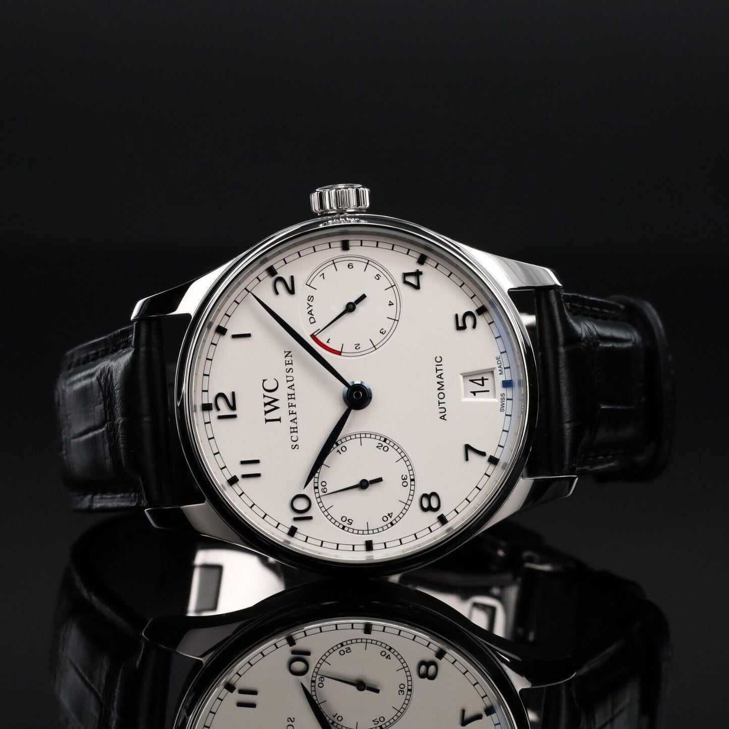 IWC Portugieser Silver Men's Watch - IW500107