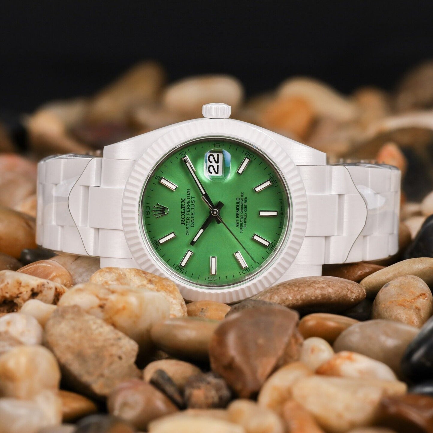 AET Remould Rolex Green Dial Brunswick Limited Edition