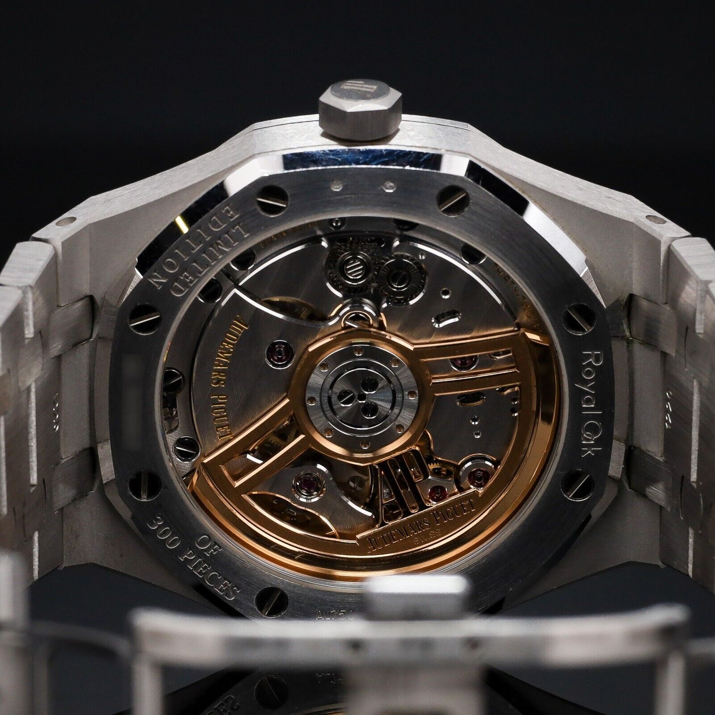 Audemars Piguet Royal Oak White Gold Blue Men's Watch - 15503BC.OO.1220BC.01