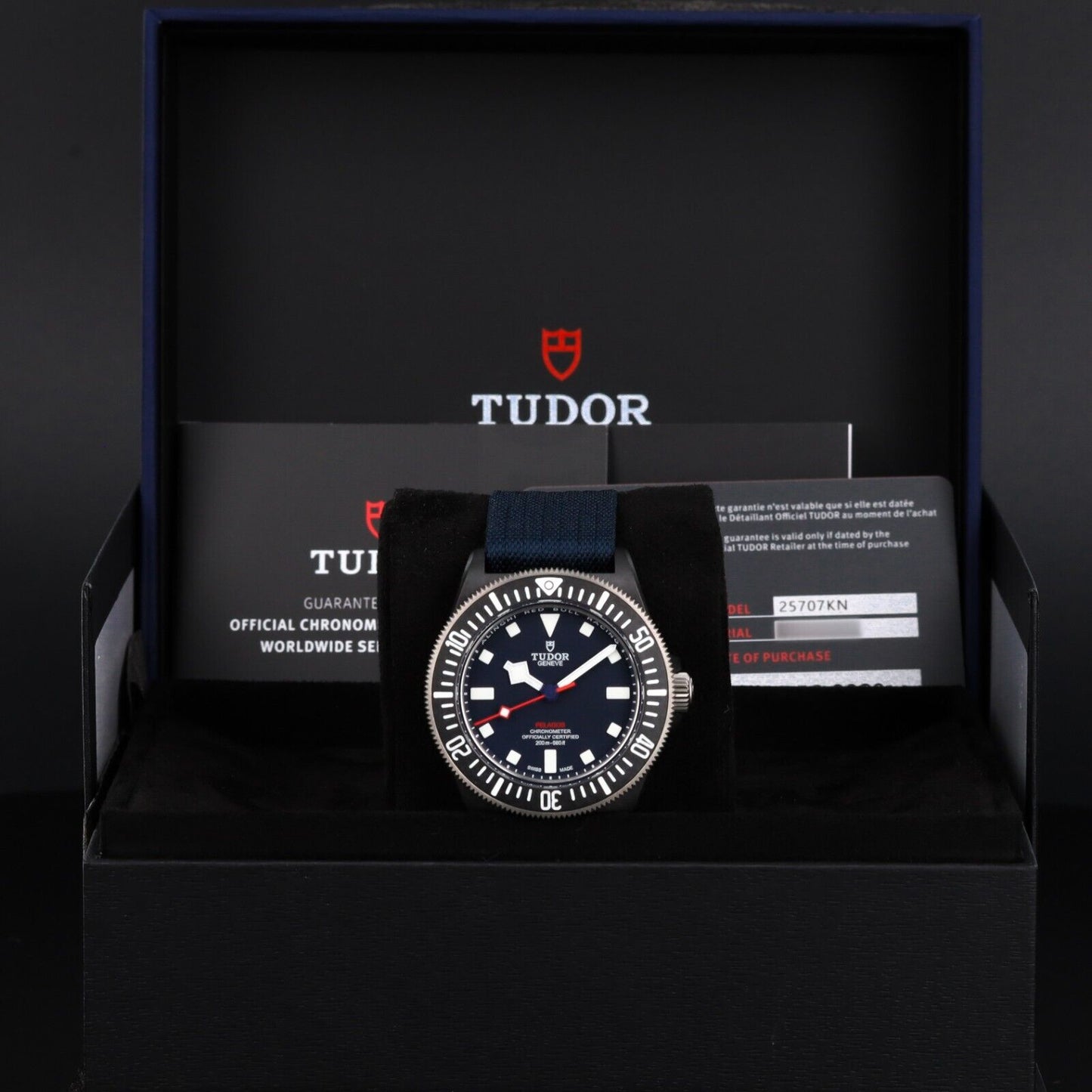 Tudor Pelagos Red Bull Racing Edition Titanium with Blue Dial 25707KN-0001