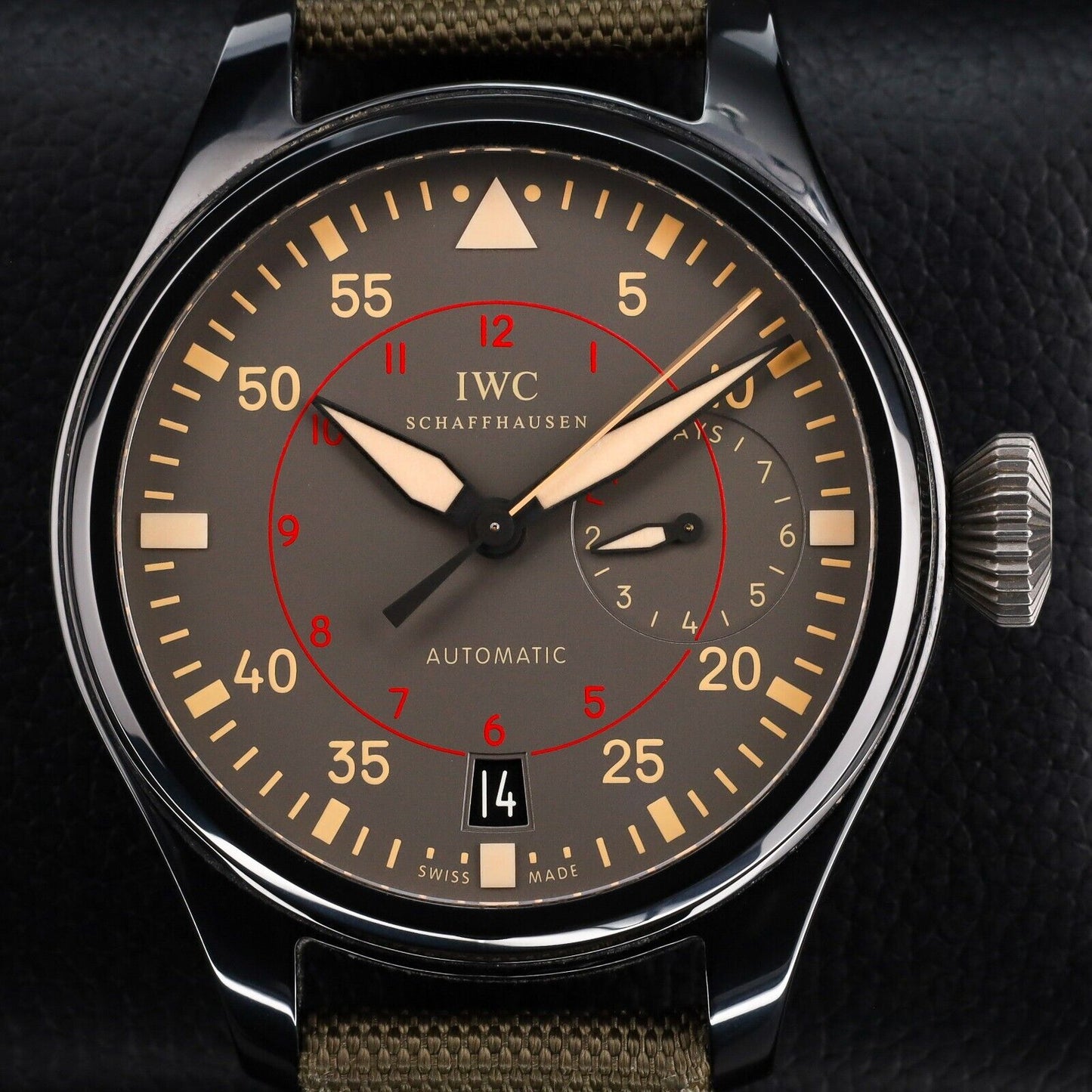 IWC Big Pilot Ceramic Grey Brown Dial -IW501902