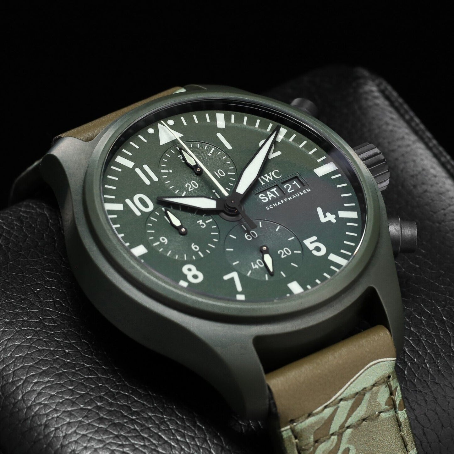 IWC Pilot's Watch Green Men's Watch - IW389106