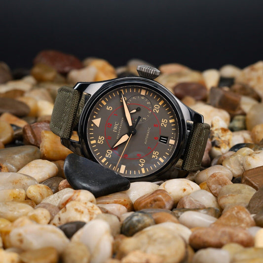 IWC Big Pilot Ceramic Grey Brown Dial -IW501902