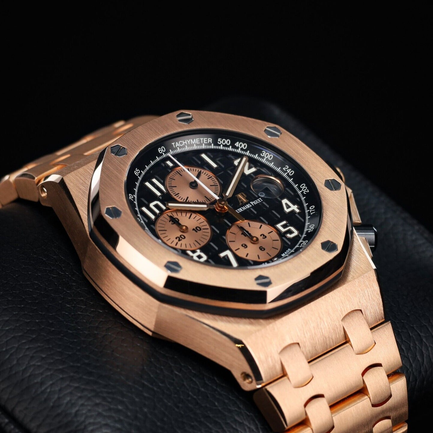 Audemars Piguet Royal Oak Offshore Rose Gold Black Dial -26470OR.OO.1000OR.0