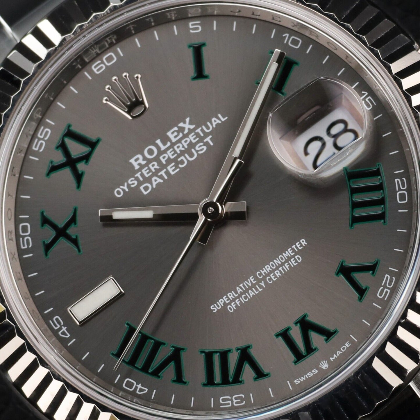 Rolex Datejust Silver Oyster Bracelet-126334