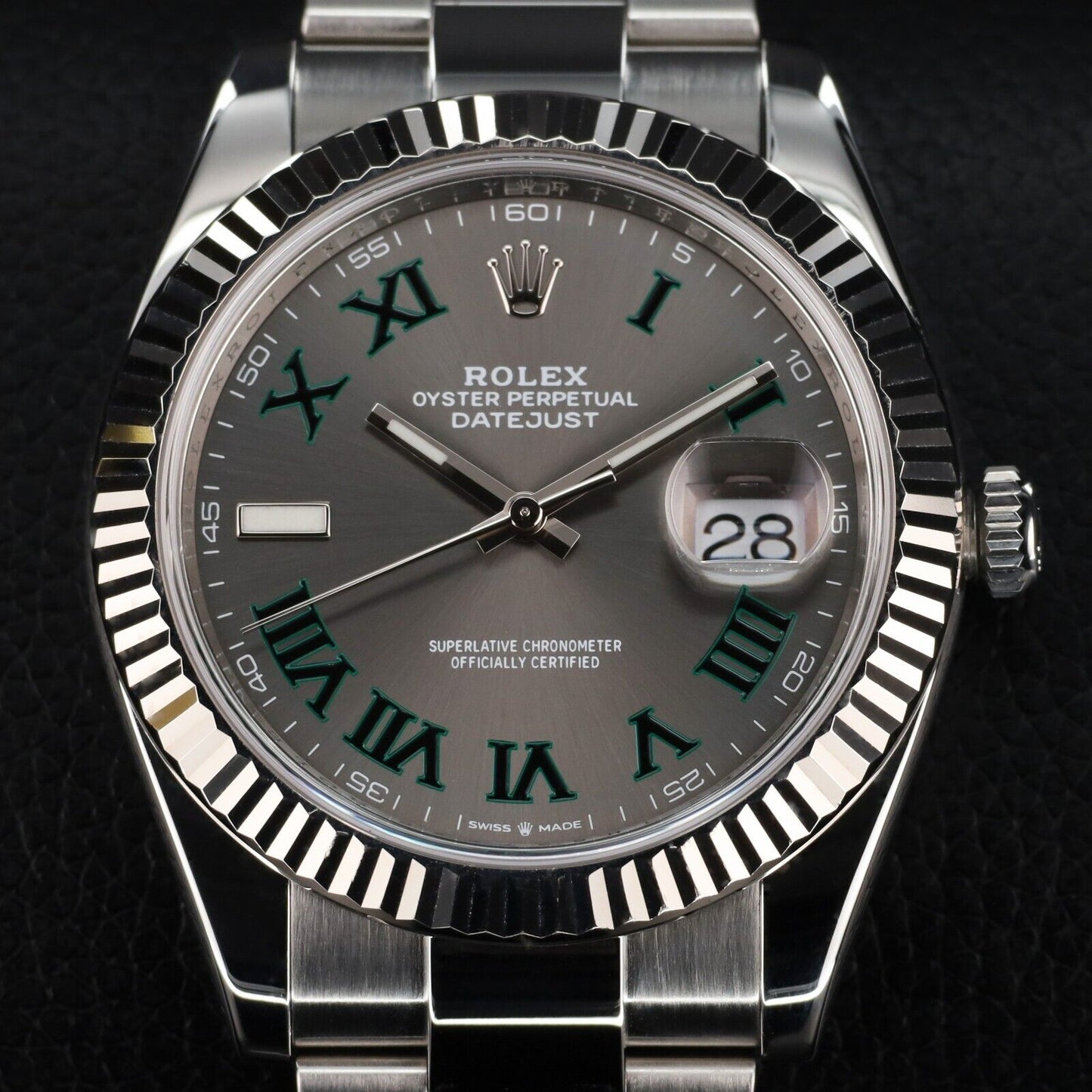 Rolex Datejust Silver Oyster Bracelet-126334