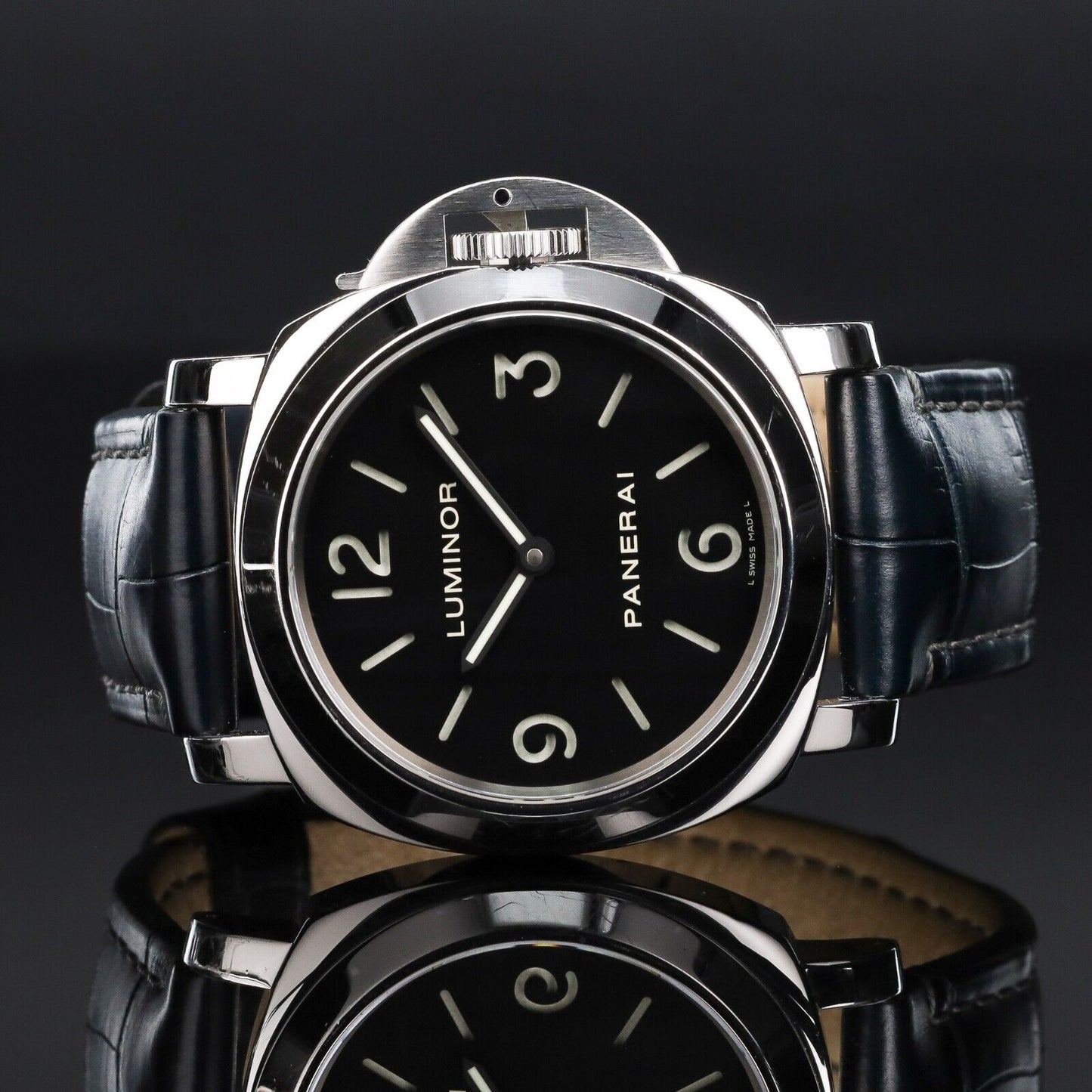 Panerai Luminor Silver Unisex Adult Watch - PAM00112