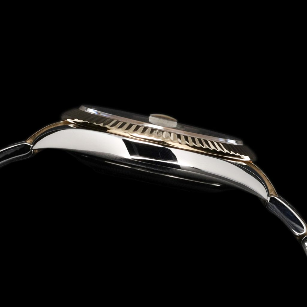 Rolex Datejust 41 Gold Dial Diamond Markers