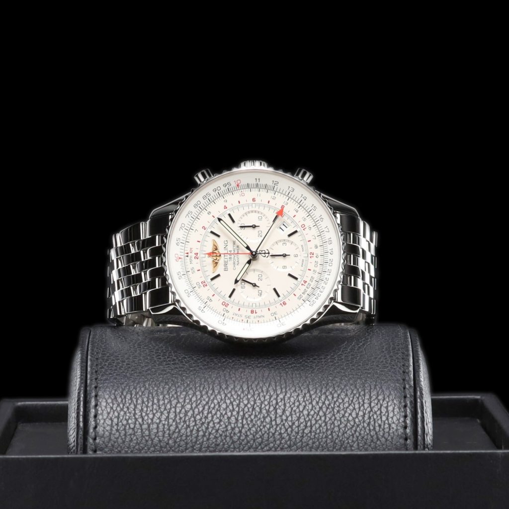 Breitling Navitimer GMT White Dial