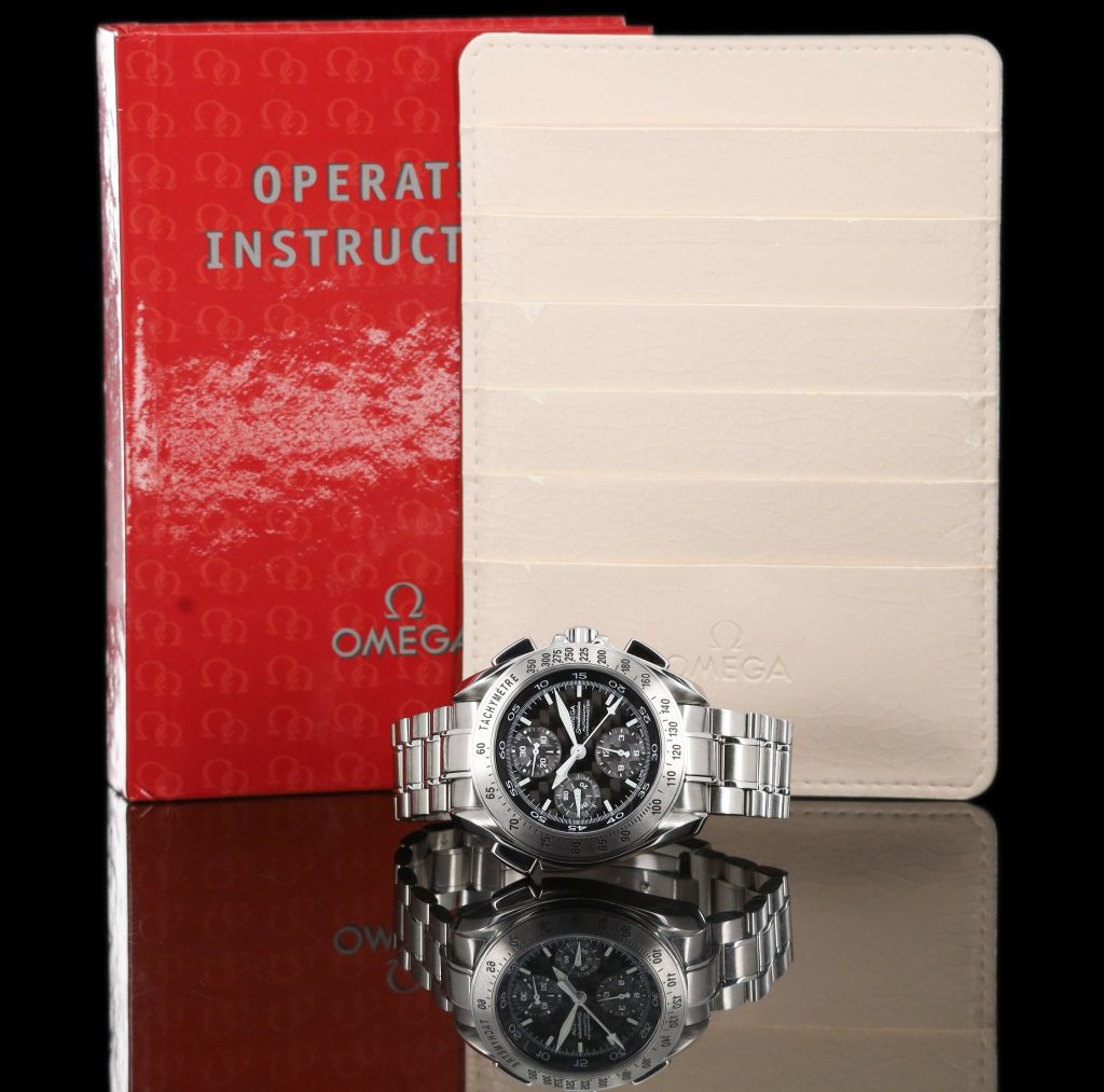 Omega Seamaster split- Seconds Book & Wallet only