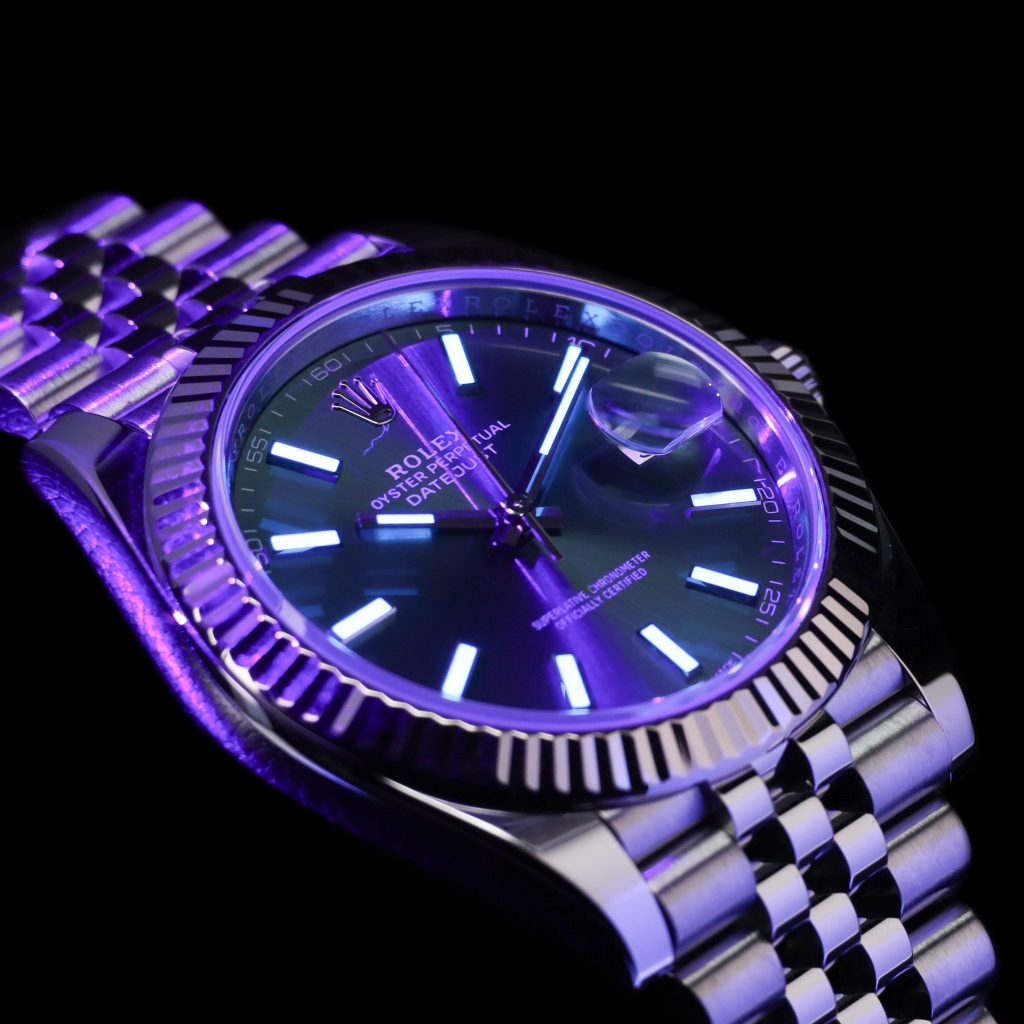 Rolex Datejust Fluted 41mm mint stick Dial