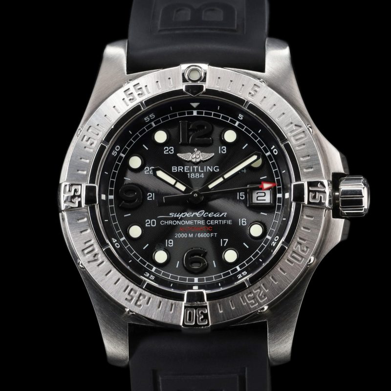 Breitling Superocean Black Dial