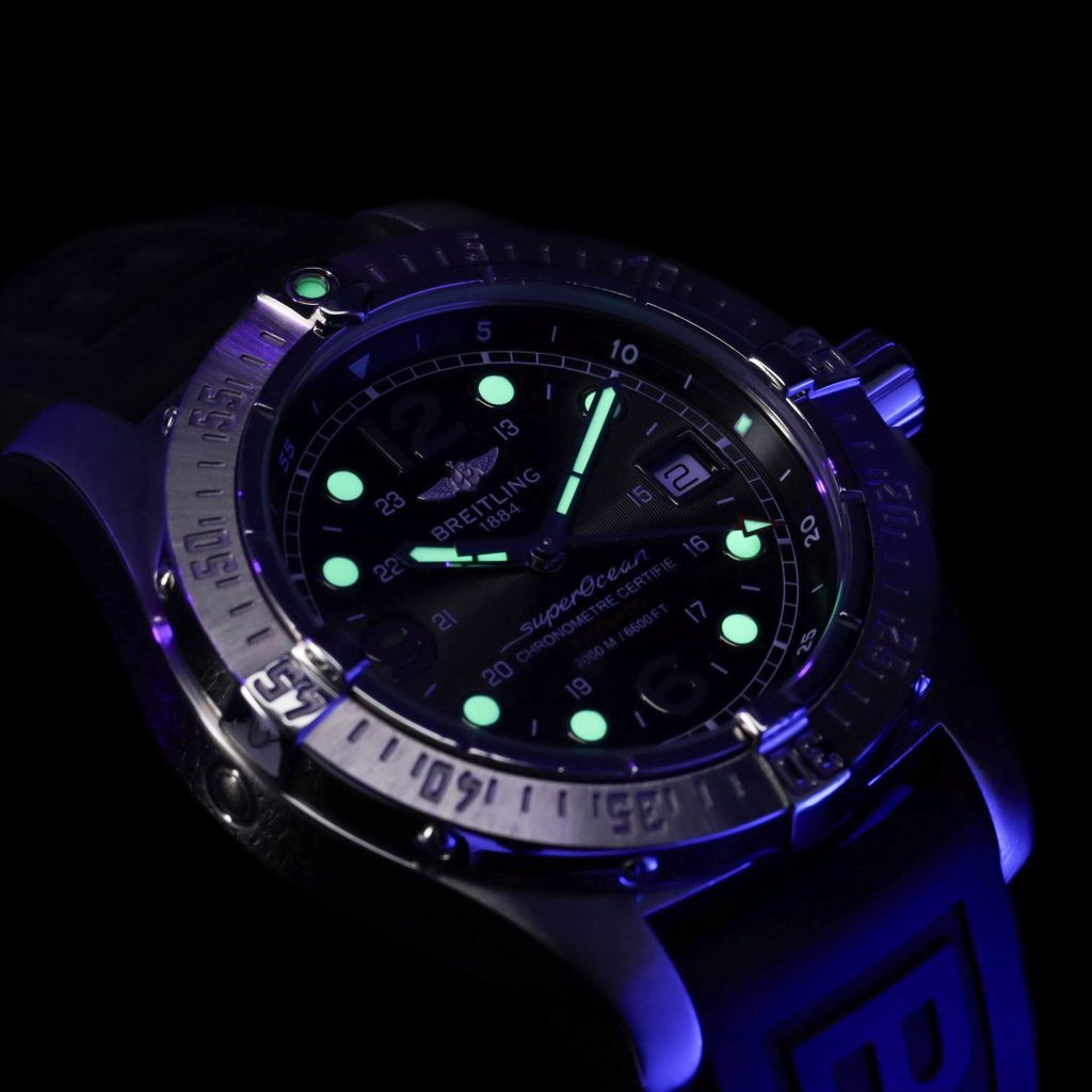 Breitling Superocean Black Dial