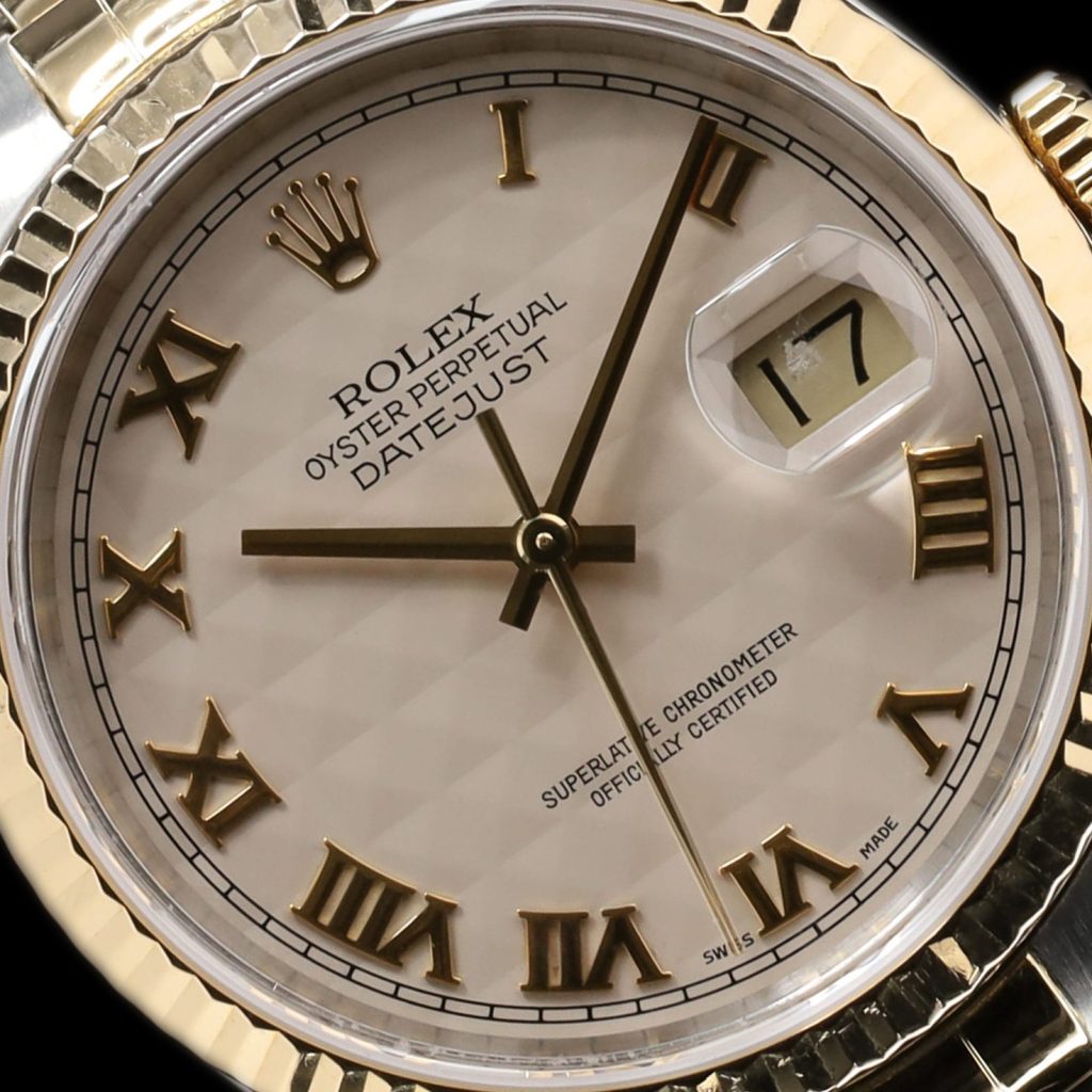 Rolex Datejust 36 Pyramid Dial E Serial