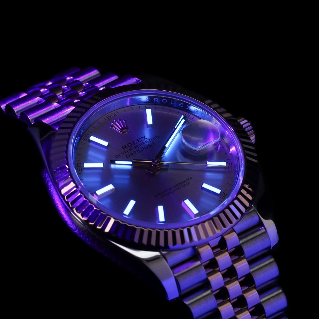 Rolex Datejust 41 Silver Stick Dial