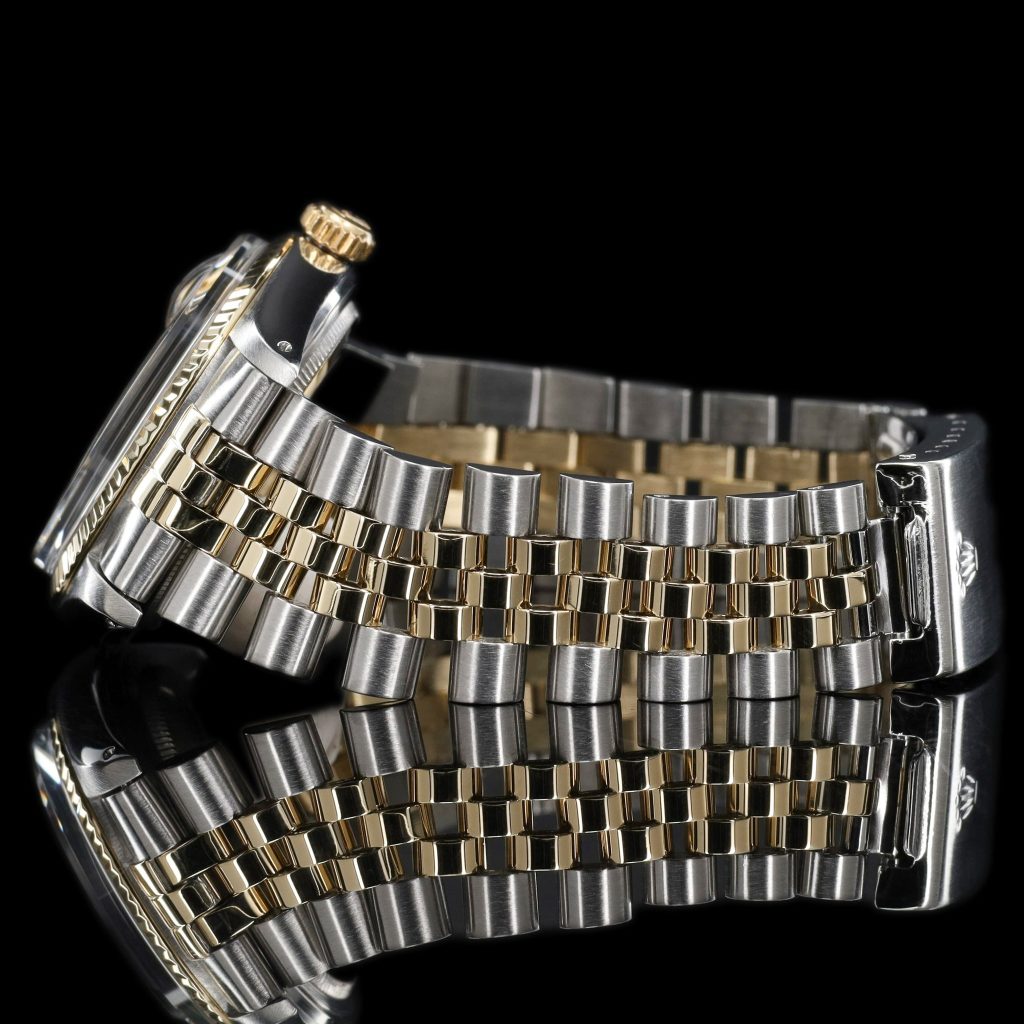 Rolex Datejust 36 Gold Dial on Jubliee (Serviced and AM Crystal)