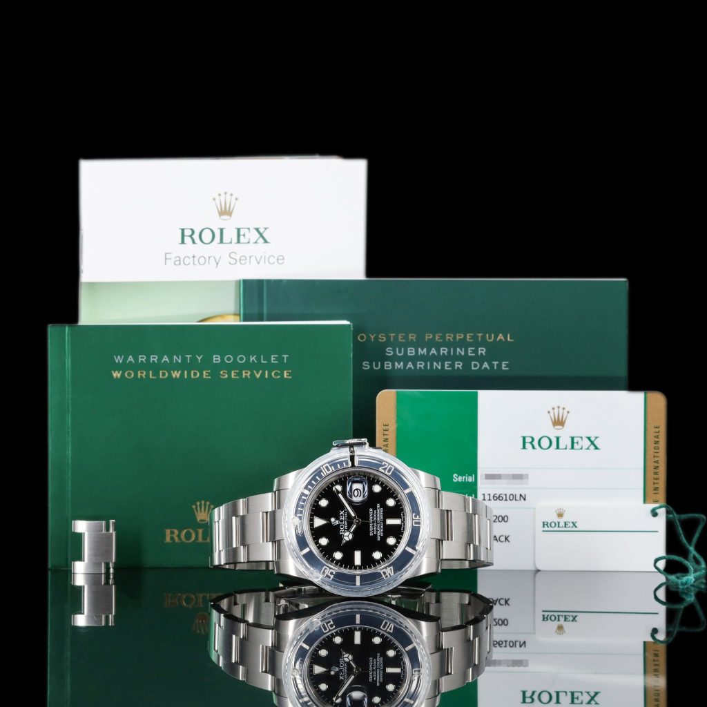 Rolex Submariner Submarnier Date Black Dial