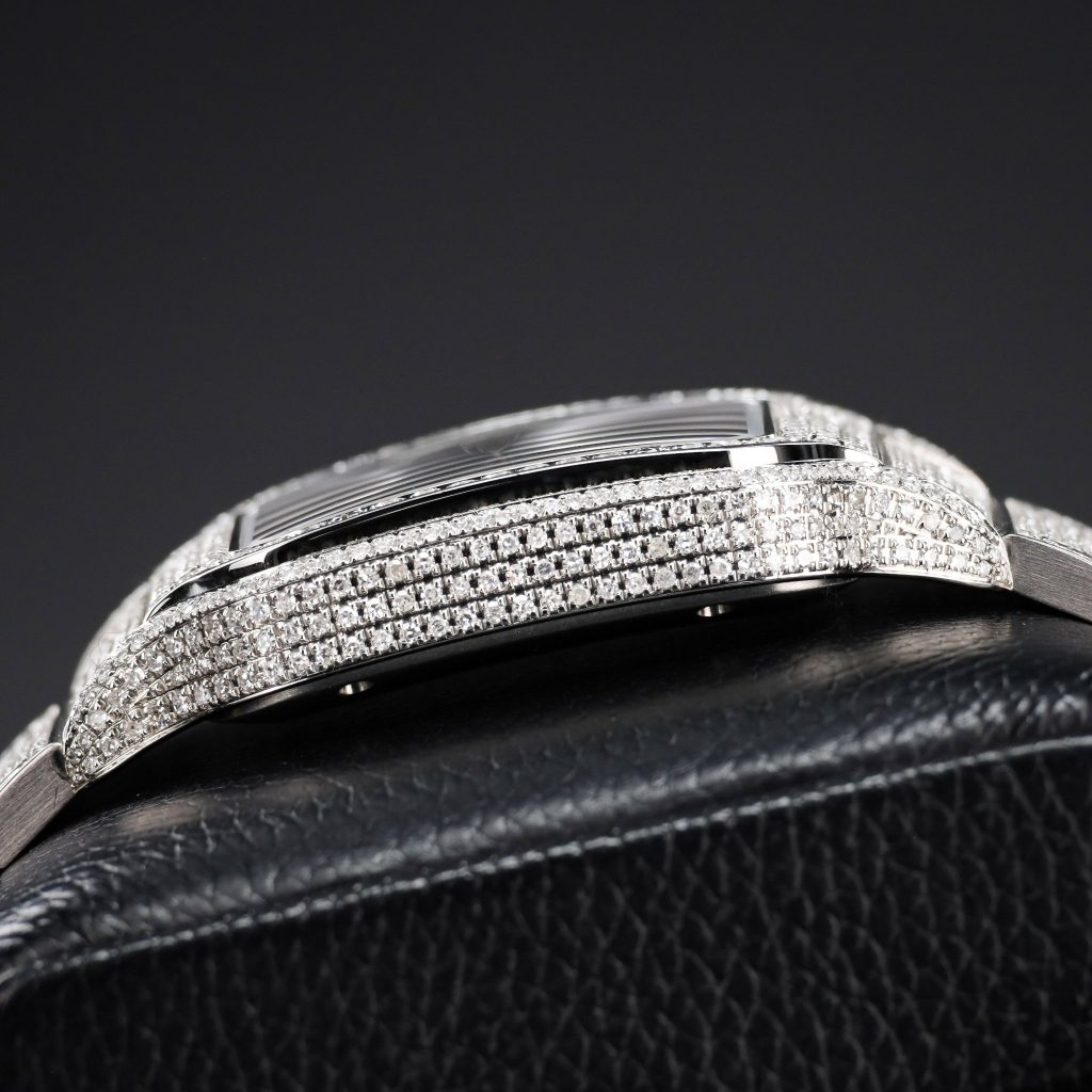 Cartier Santos de Cartier Blue Dial Bussdown