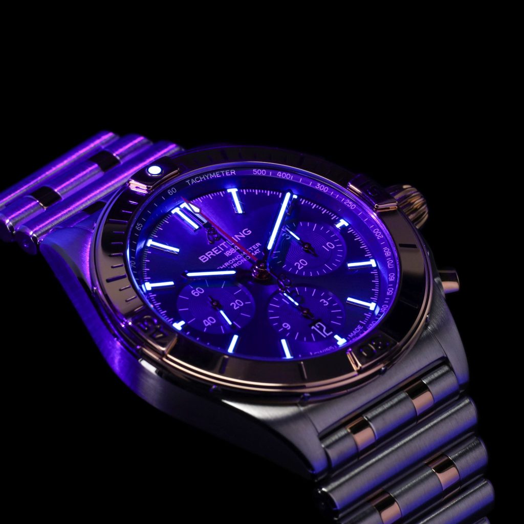 Breitling Chronomat B01 42 Blue/Silver Dial