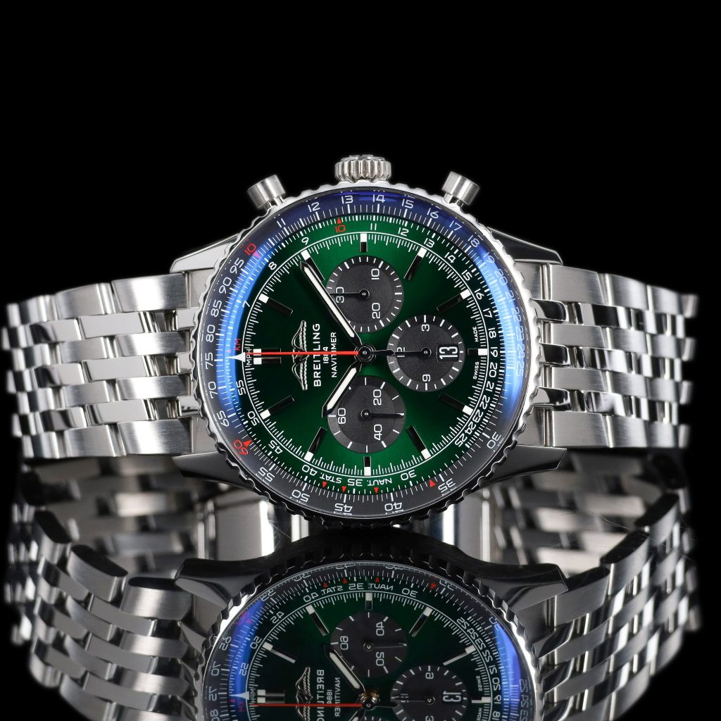 Breitling Navitimer Chronograph Green Dial