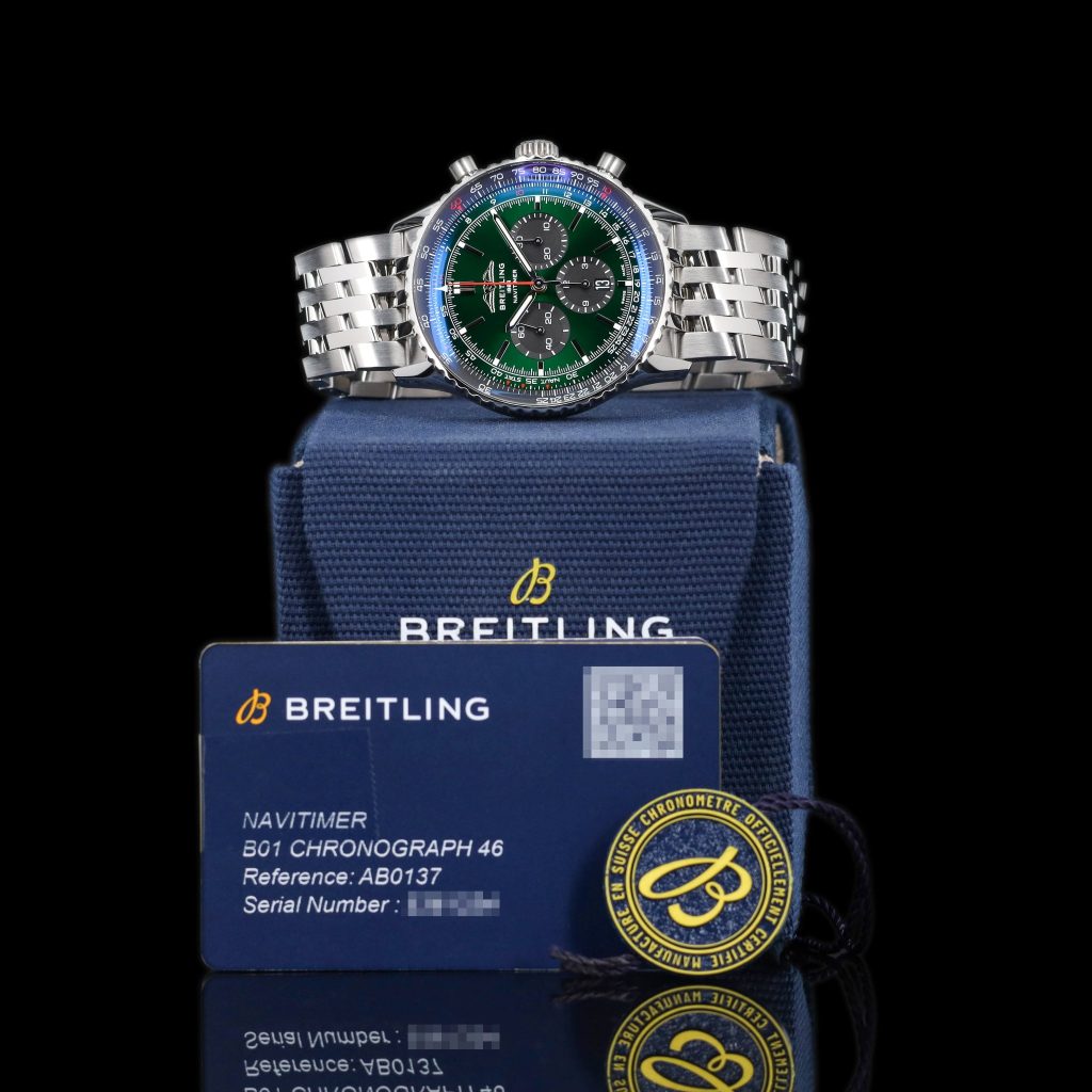 Breitling Navitimer Chronograph Green Dial