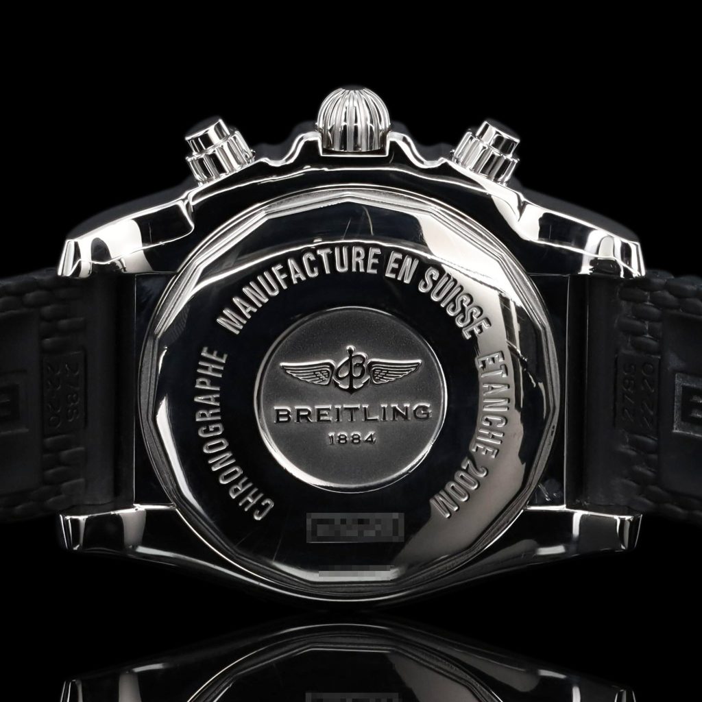Breitling Chronomat 44 GMT Aftermarket strap includes factory clasp