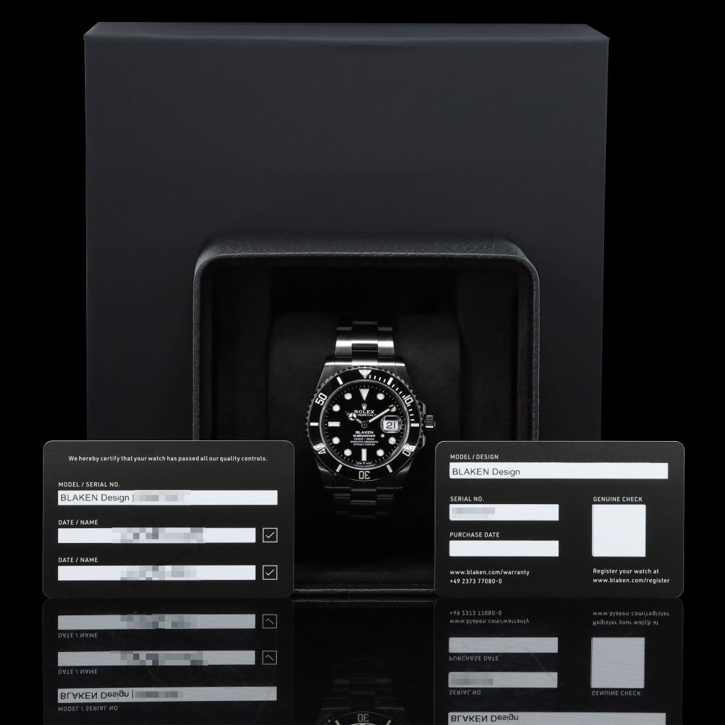 Blaken Submariner Date Black DLC