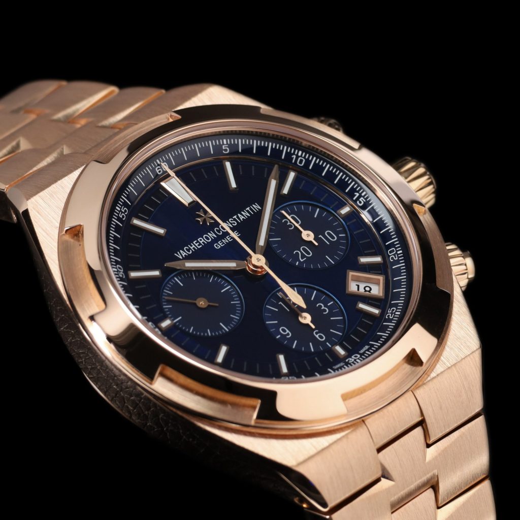 Vacheron Constantin Rose Gold Blue Dial