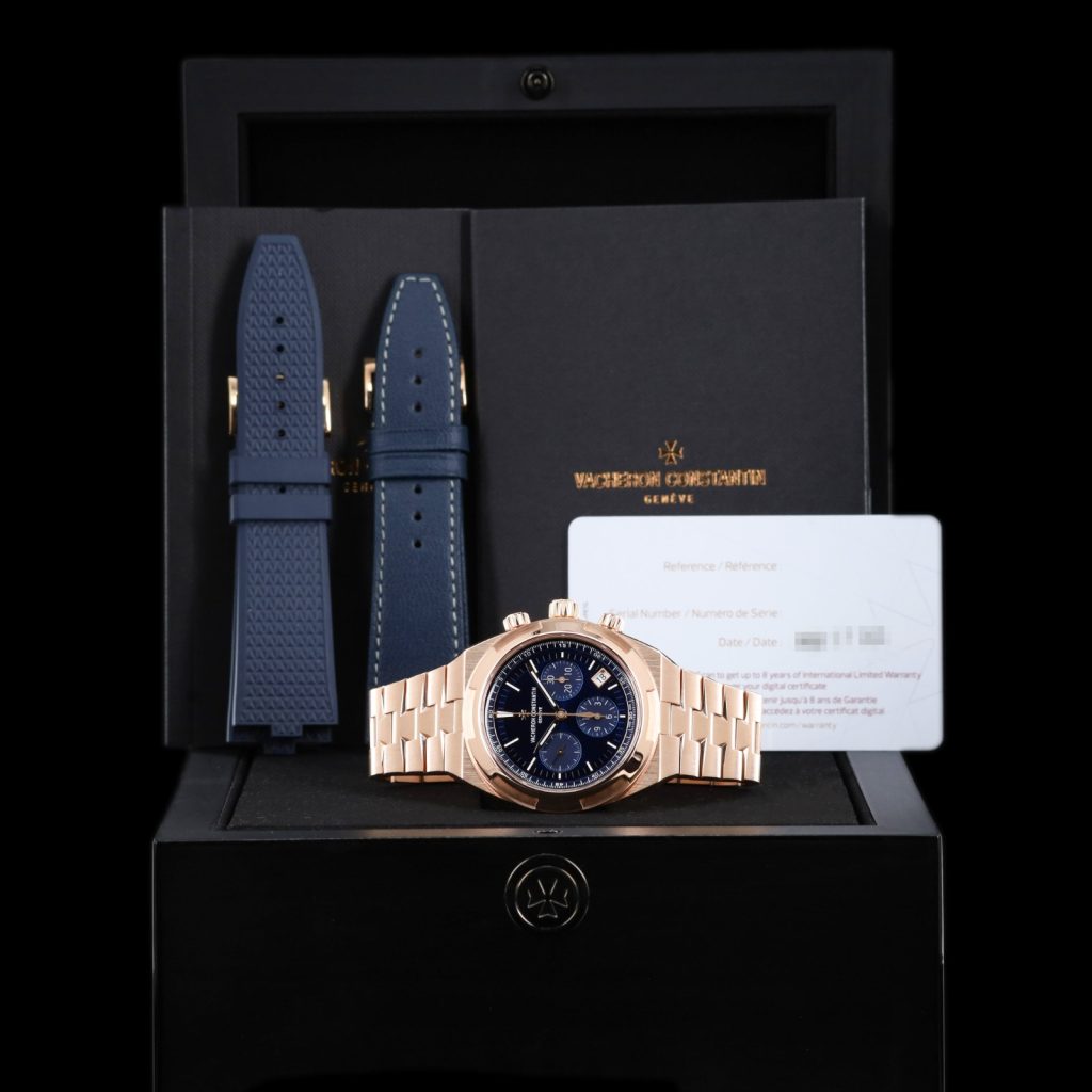 Vacheron Constantin Rose Gold Blue Dial