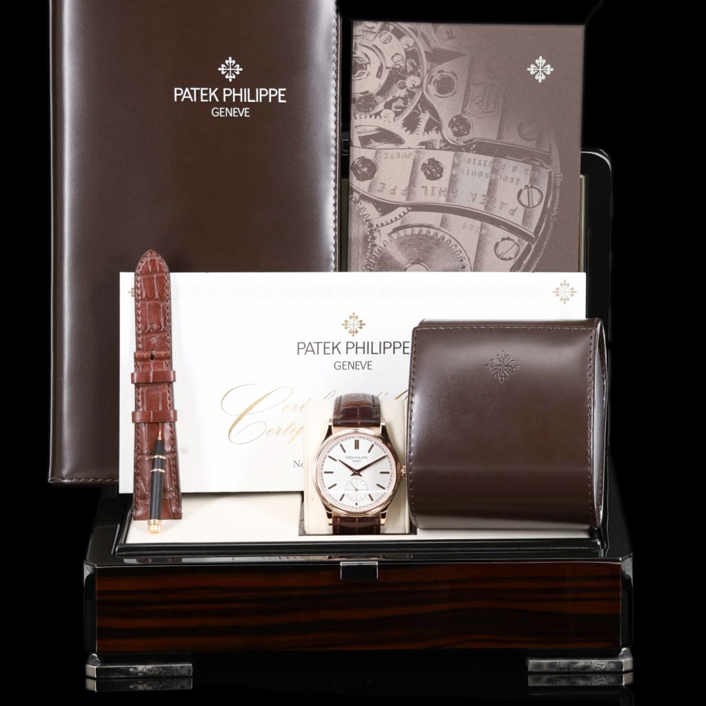 Patek Philippe Calatrava Rose Gold White Dial