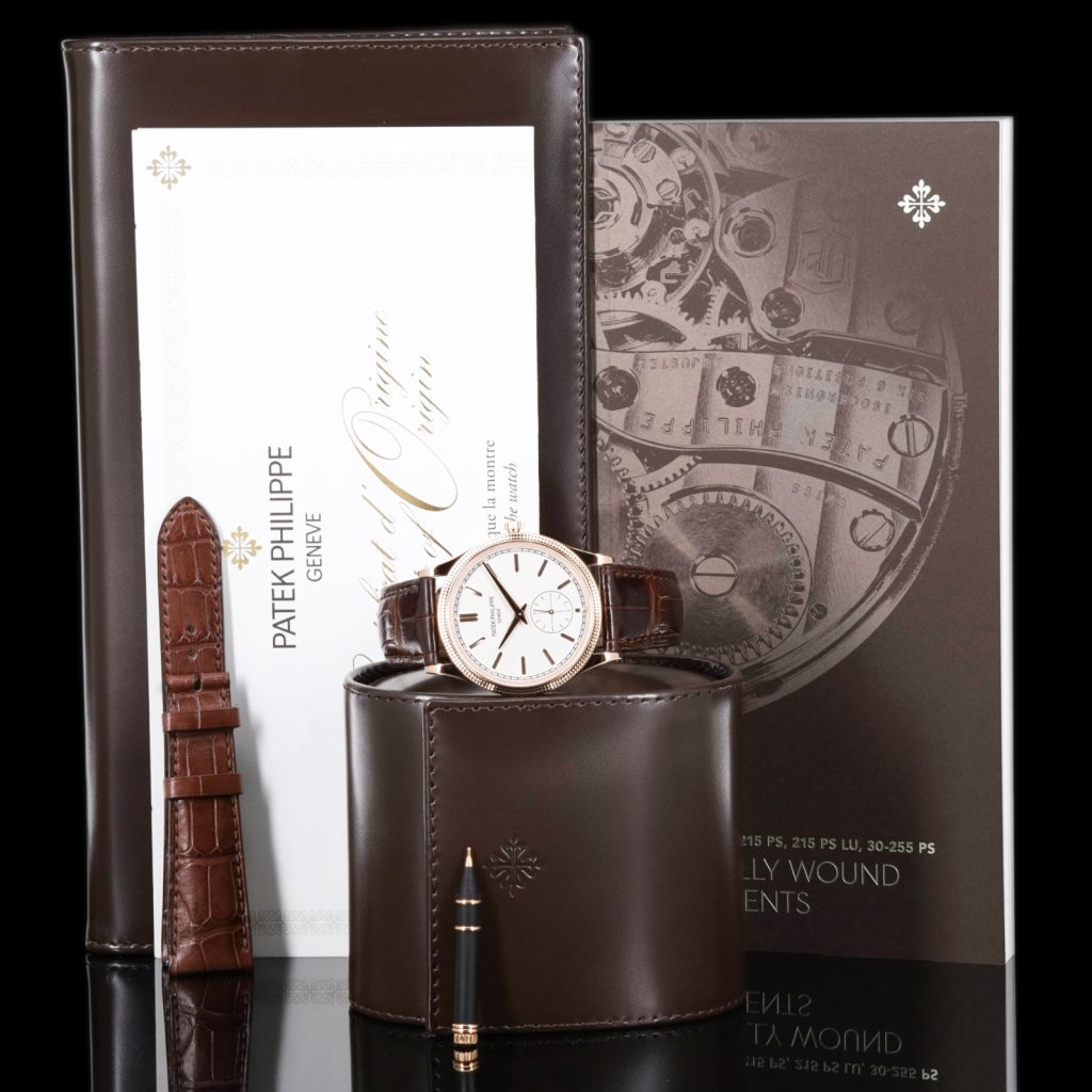 Patek Philippe Calatrava Rose Gold White Dial