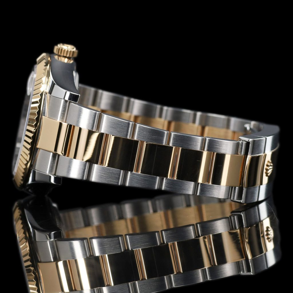 Rolex Sky-Dweller Two Tone Gold White Dial