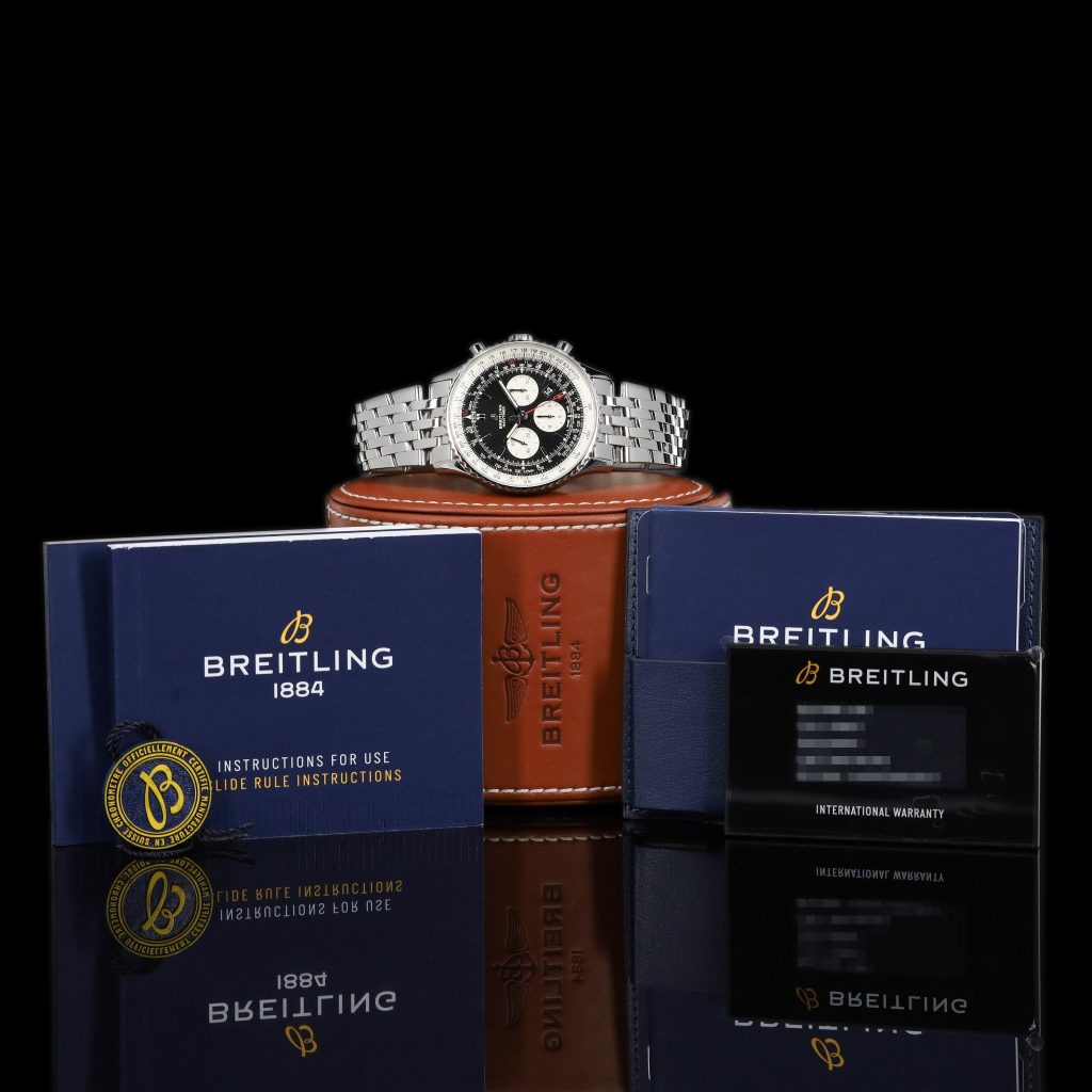 Breitling Navitimer Chronograph Black Dial