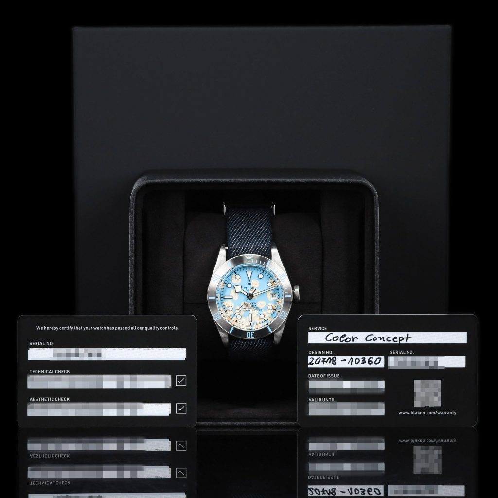 Blaken Tudor Blue Dial