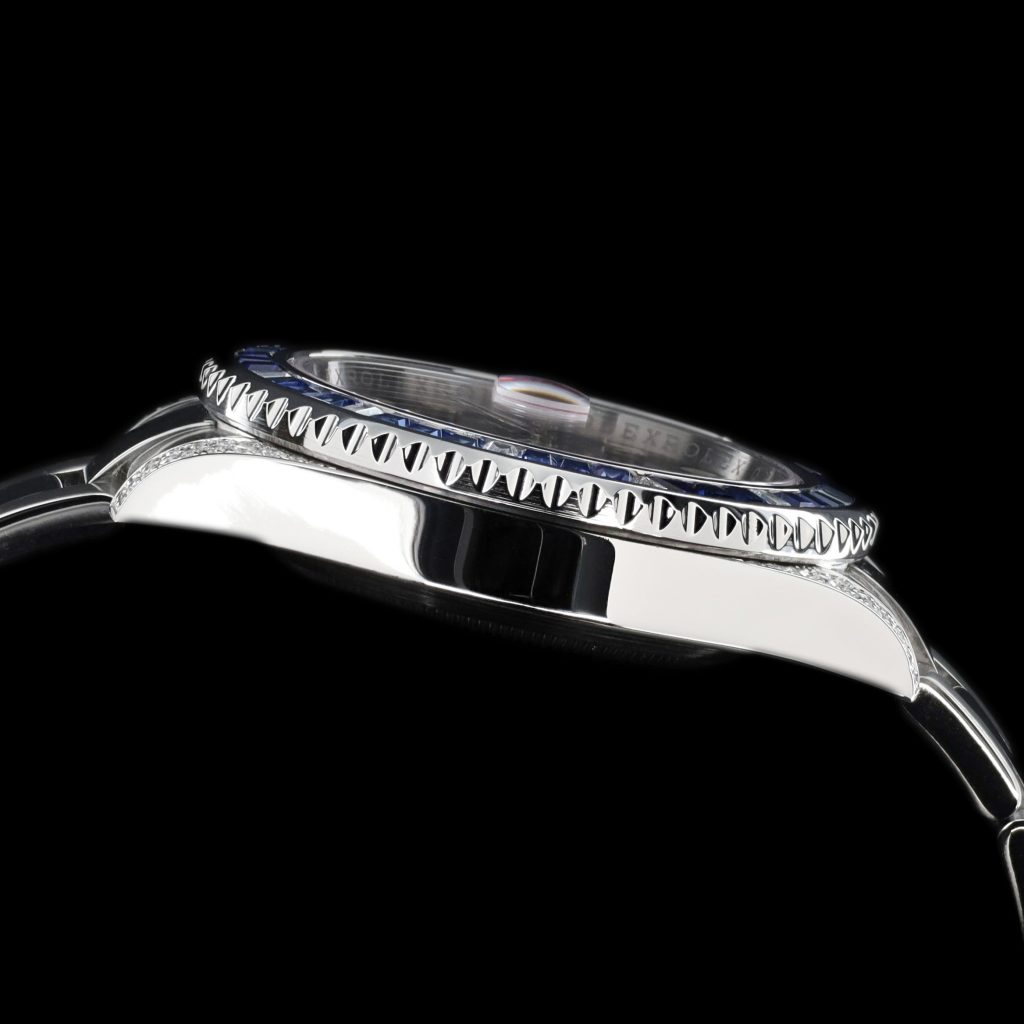 Rolex Submariner Sub Date AM Blue Dial AM Diamond Bezel